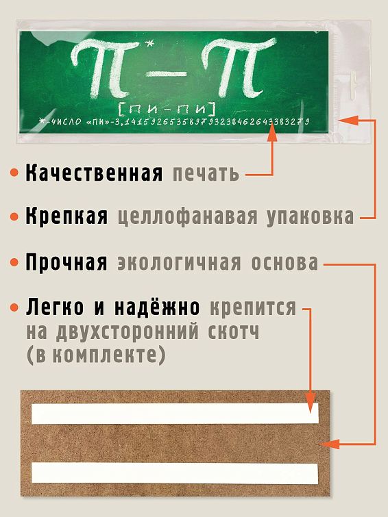 Табличка на дверь ПИ - ПИ Для математиков: по профессии или образованию, по ... Табличка на дверь ПИ - ПИ