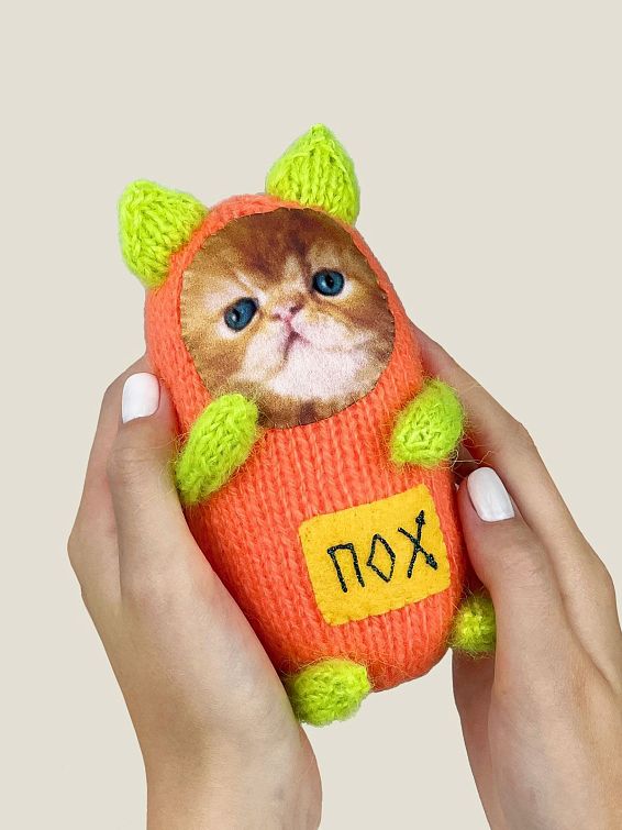 Игрушка котята Пох и Нах Для тех, у кого работа трудная и приходится общать...