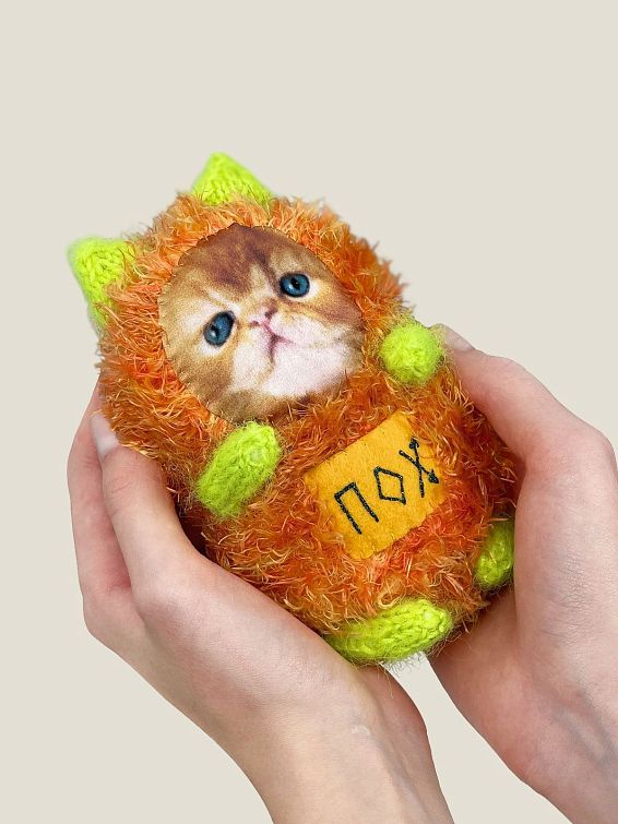 Игрушка котята Пох и Нах Для тех, у кого работа трудная и приходится общать...