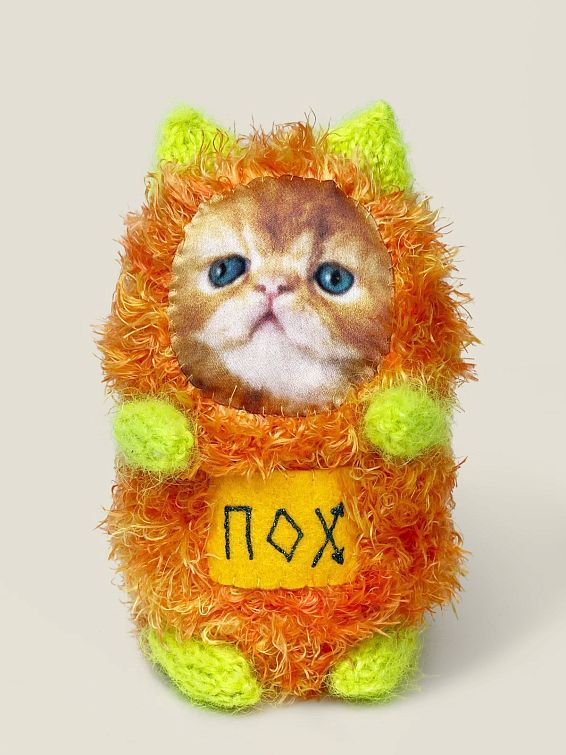 Игрушка котята Пох и Нах Для тех, у кого работа трудная и приходится общать...