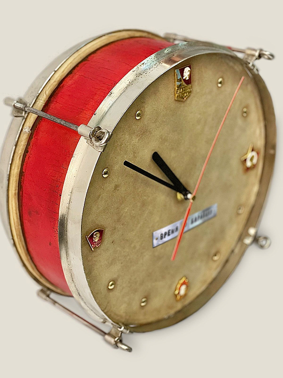 Часы настенные Время по барабану 