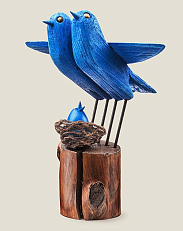 Оберег Синие птицы Счастливая семейка
