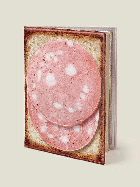 Обложка на паспорт Бутерброд