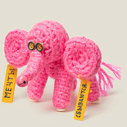 Игрушка  Розовый слон Мечты сбываются(малый)